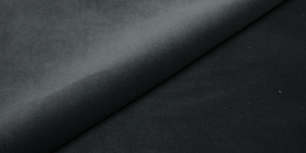 1K_Ritz_0408_DeepSteel_front Deep steel Ritz fabric texture close-up.