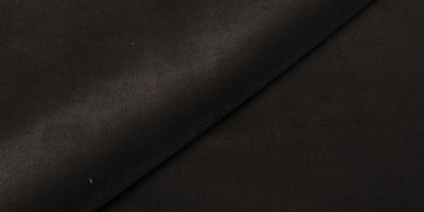 Smoke brown Ritz fabric texture close-up.