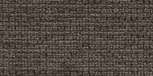 Close-up of the textured weave of Yme fabric in mink.
