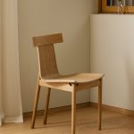 The new Iden dining chair in natural oiled – designed by Vilde Hagelund