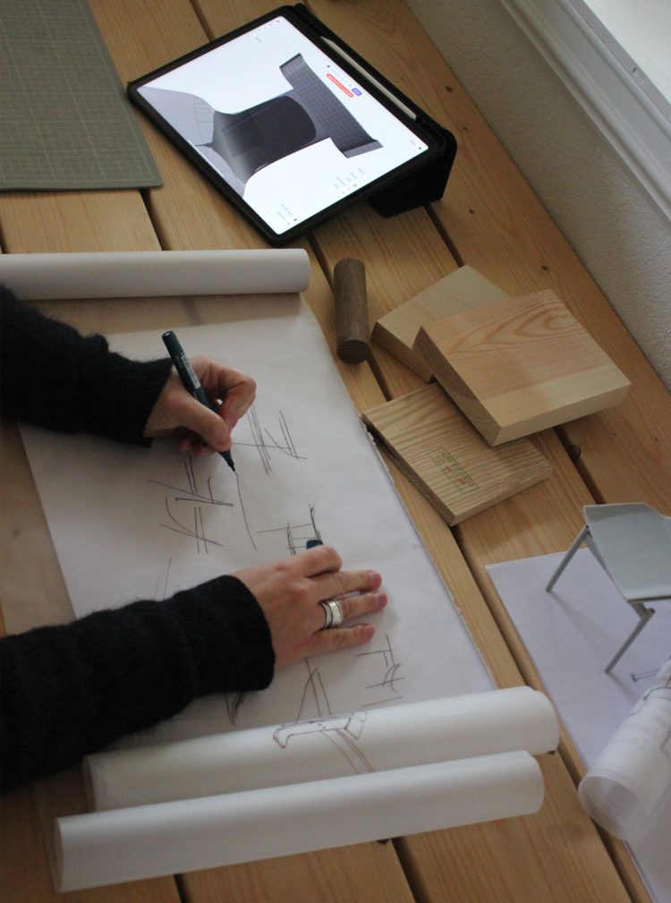 Prosses behind designing the Iden dining chair