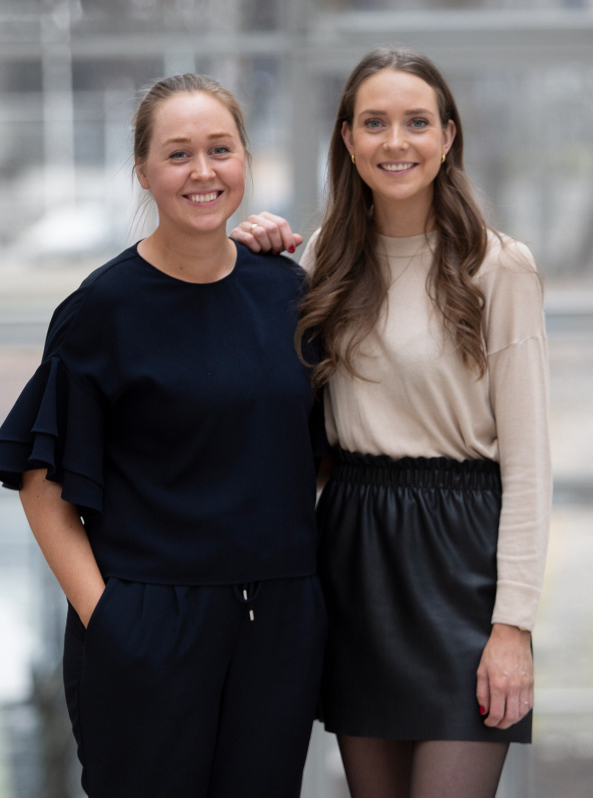 Guro Sørbø Midtun and Siri Line. The founders of Studio Føy